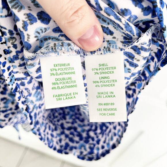 Lilly Pulitzer Blanca Stretch Romper Resort White Twisted Up Engineered - Picture 9 of 11